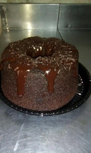 Bolo de chocolate artesanal
