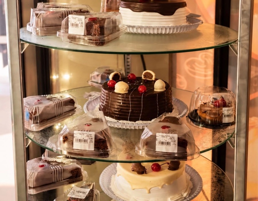 Vitrine Giratória de Confeitaria Grandi Pão